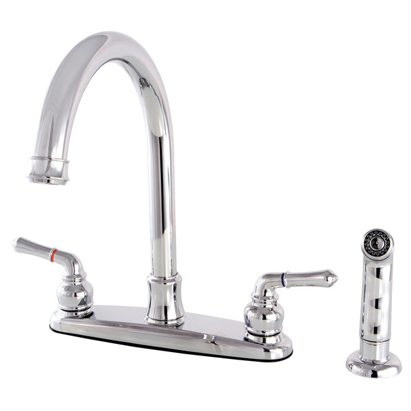 Naples FB7791NMLSP 8-Inch Centerset Kitchen Faucet with Sprayer FB7791NMLSP